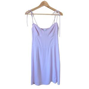 Aritzia Light Pink Midi Dress